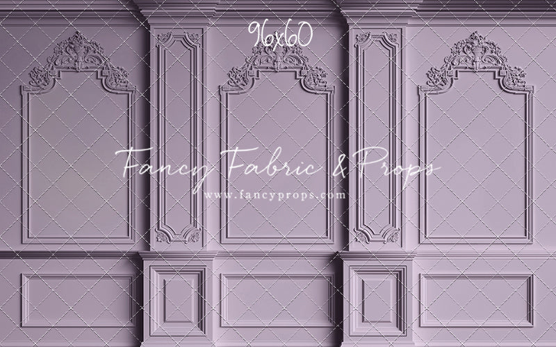 Classic Purple Victorian Wall - With Sweep Option