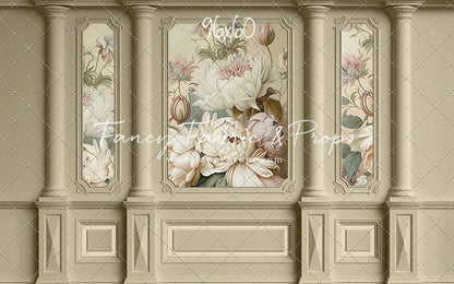 Enchanting Dream Taupe Wall - With Sweep Option