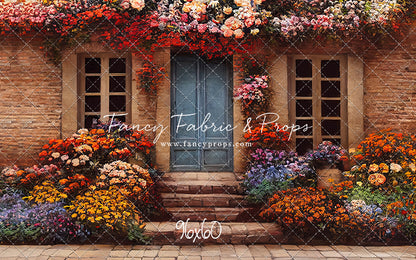 Floral Villa Entrance