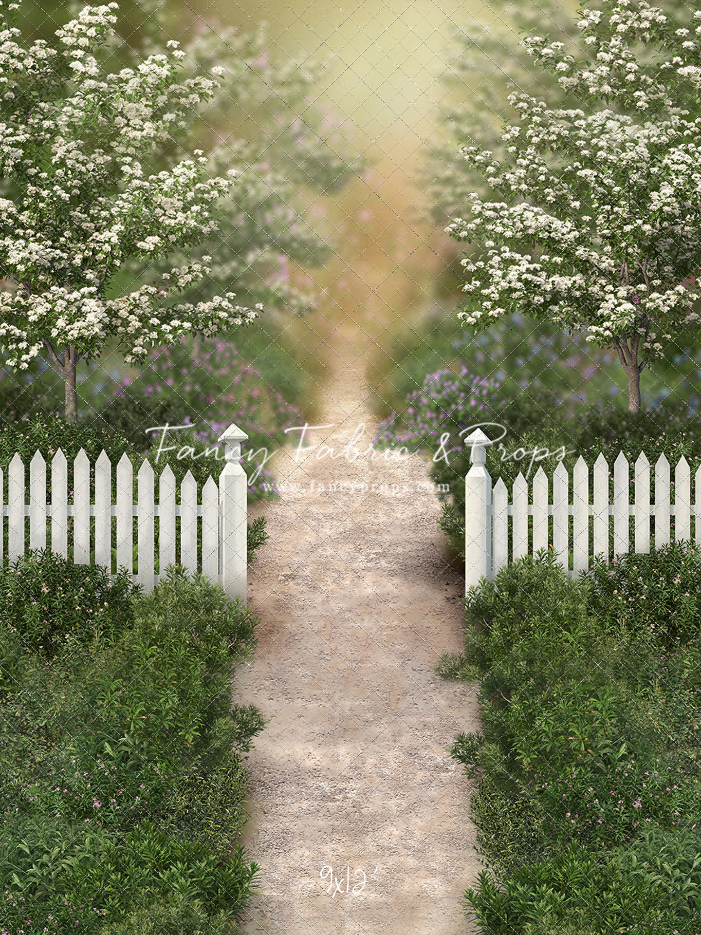 Spring Garden Path - With Sweep Option