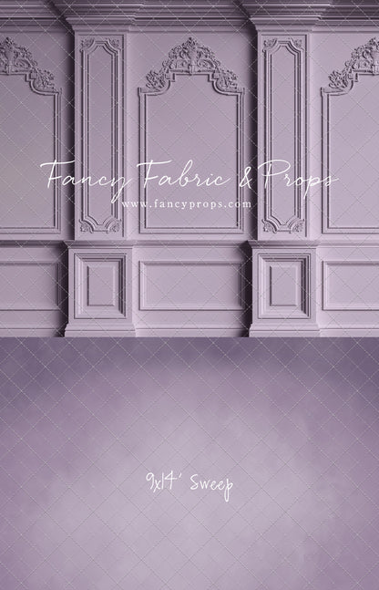 Classic Purple Victorian Wall - With Sweep Option