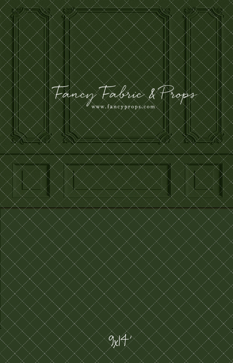 Classic Evergreen Wainscoting Wall - With Sweep Option