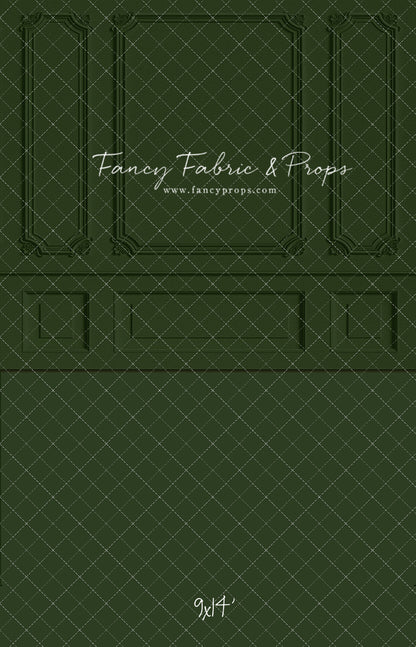 Classic Evergreen Wainscoting Wall - With Sweep Option