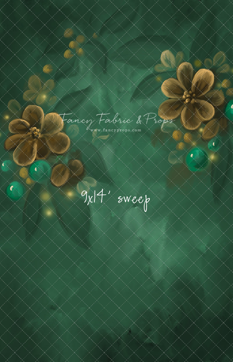 Emerald Winter Blooms