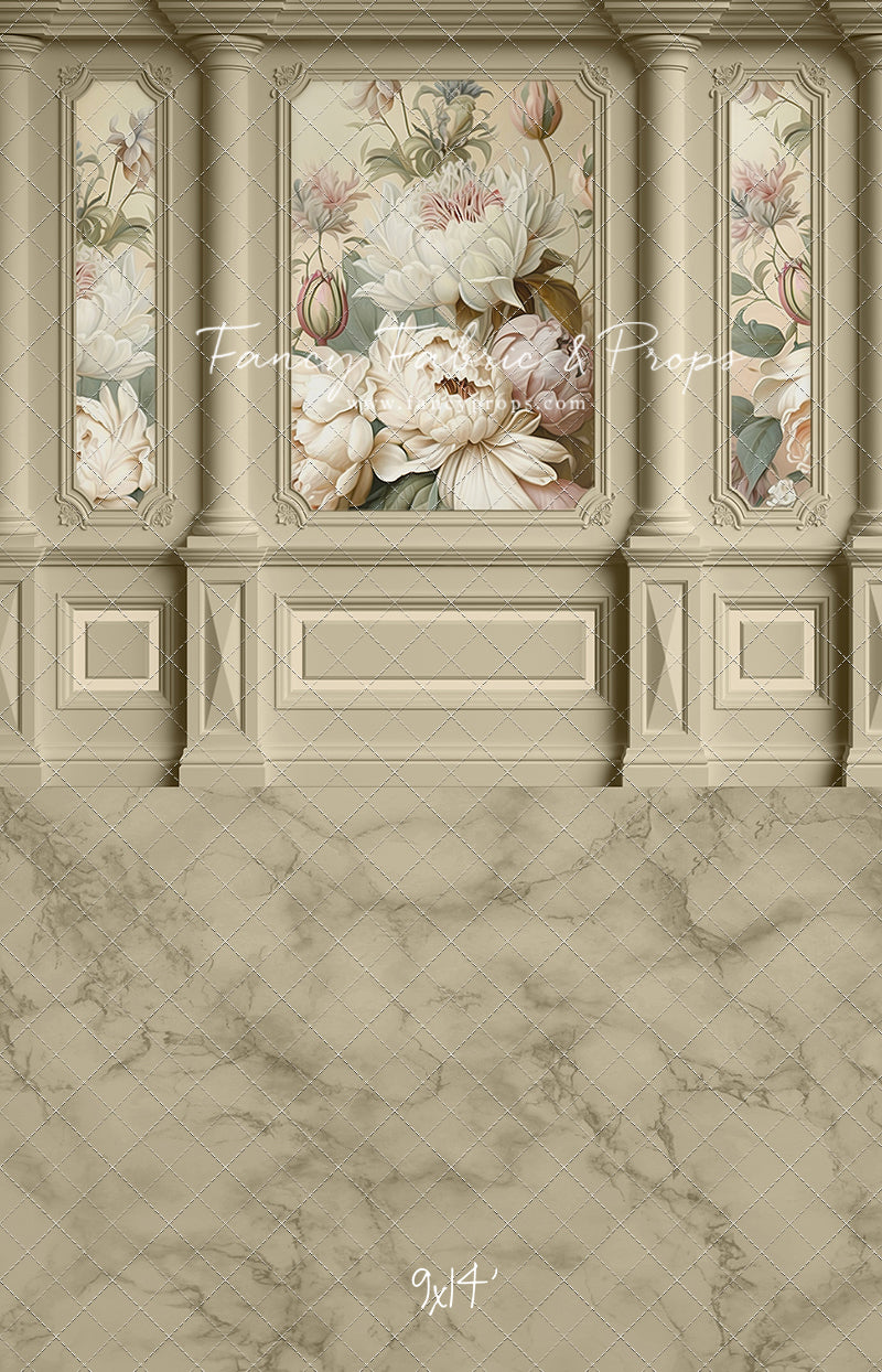 Enchanting Dream Taupe Wall - With Sweep Option