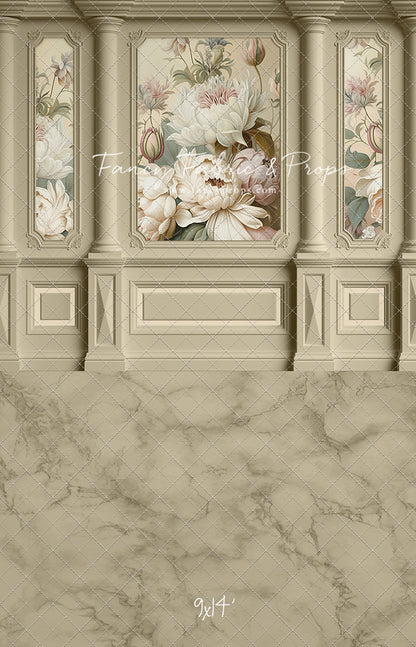 Enchanting Dream Taupe Wall - With Sweep Option