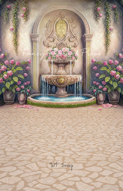Golden Wishes Fountain - With Sweep Option