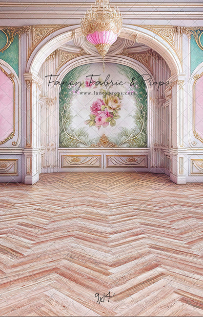 Floral Florence Parlor - With Sweep Option