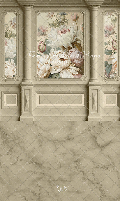 Enchanting Dream Taupe Wall - With Sweep Option