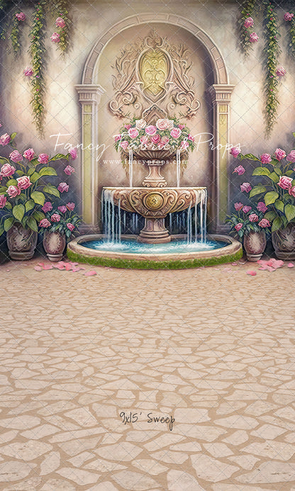 Golden Wishes Fountain - With Sweep Option