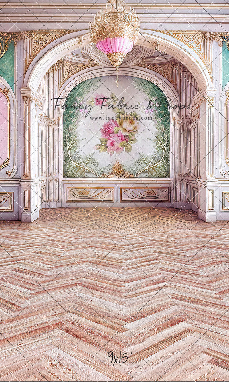 Floral Florence Parlor - With Sweep Option