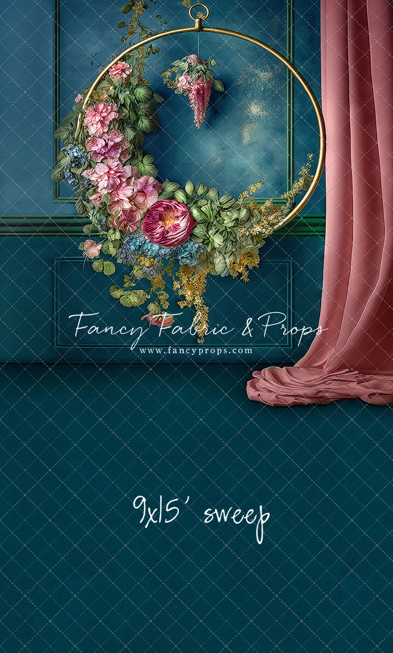 Turquoise Elegant Hoop - Sweep Sizes Only