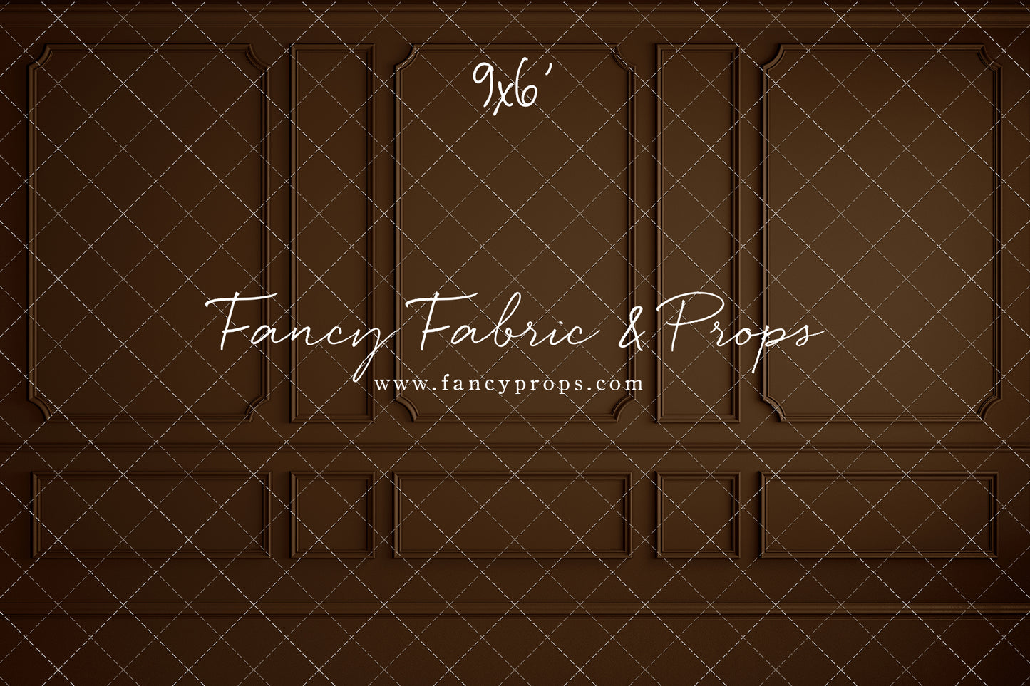 Brown Wainscoting Wall