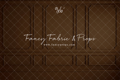 Brown Wainscoting Wall