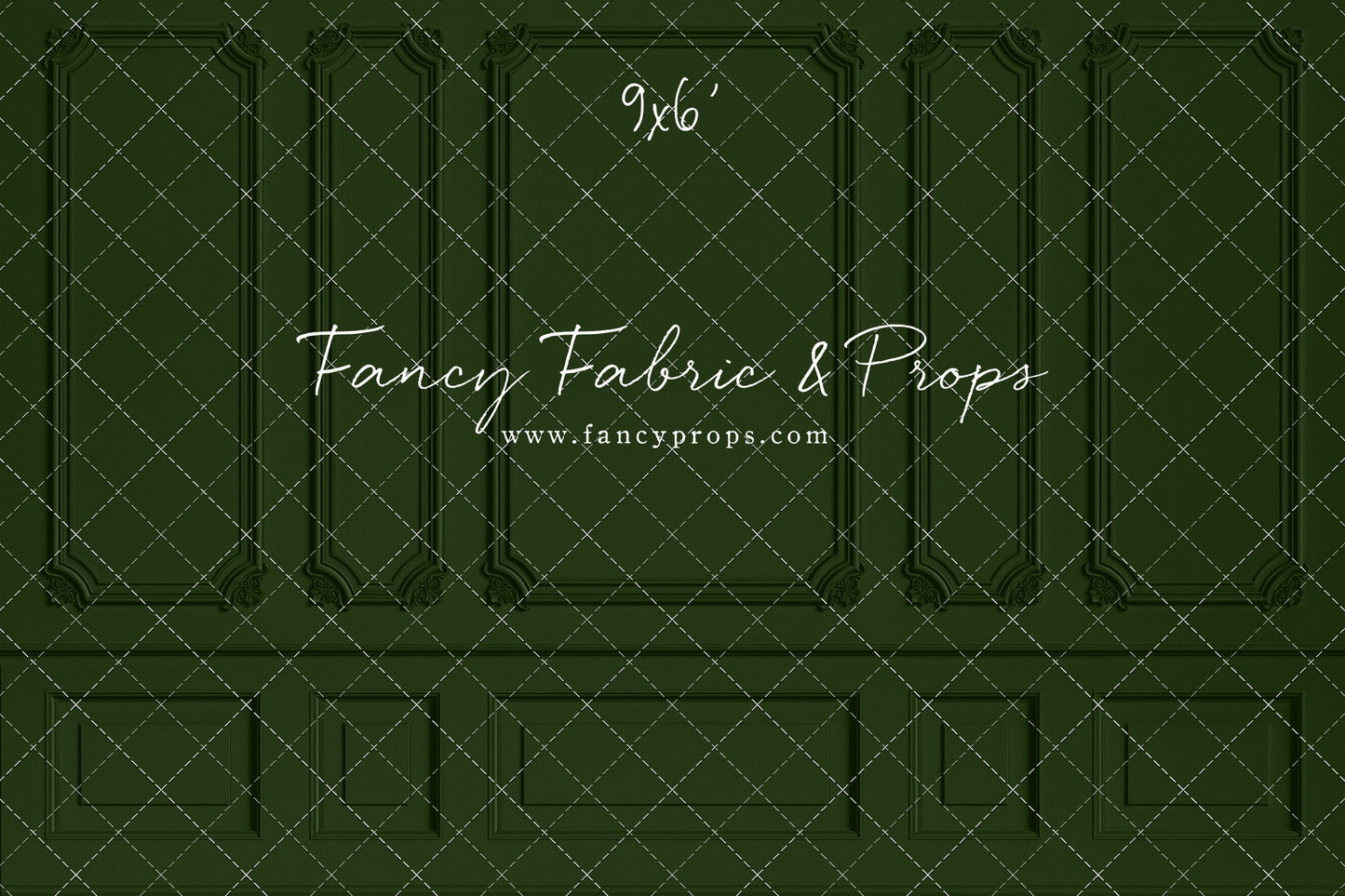 Classic Evergreen Wainscoting Wall - With Sweep Option