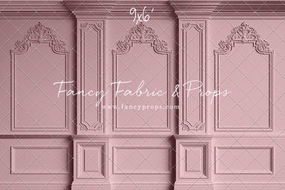 Classic Pink Victorian Wall - With Sweep Option
