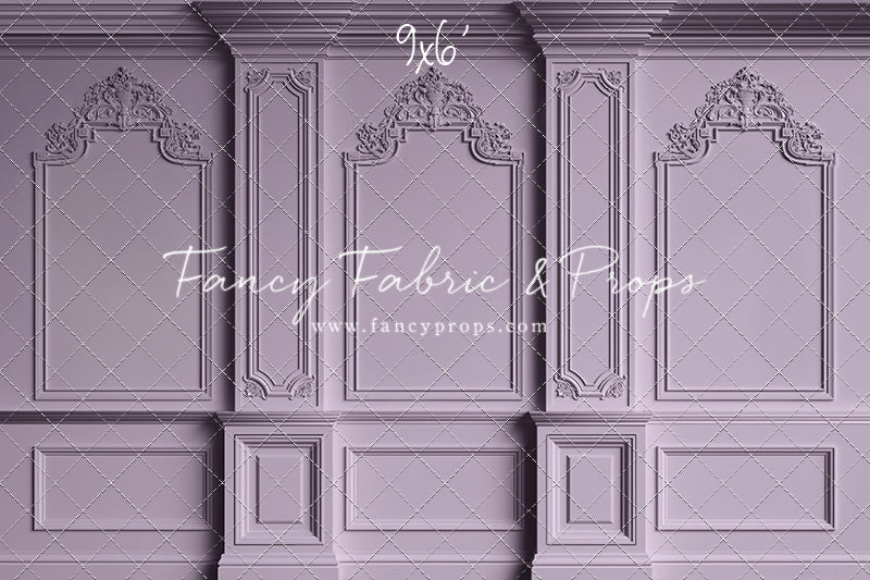 Classic Purple Victorian Wall - With Sweep Option