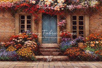 Floral Villa Entrance