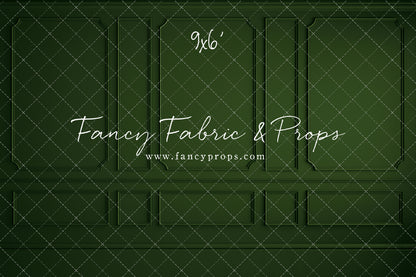 Green Wainscoting Wall