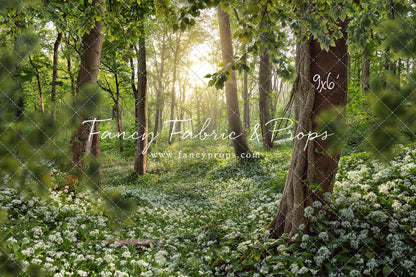 Lush Flowering Forest