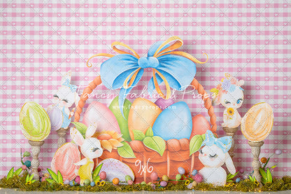 Pretty Bunny Basket