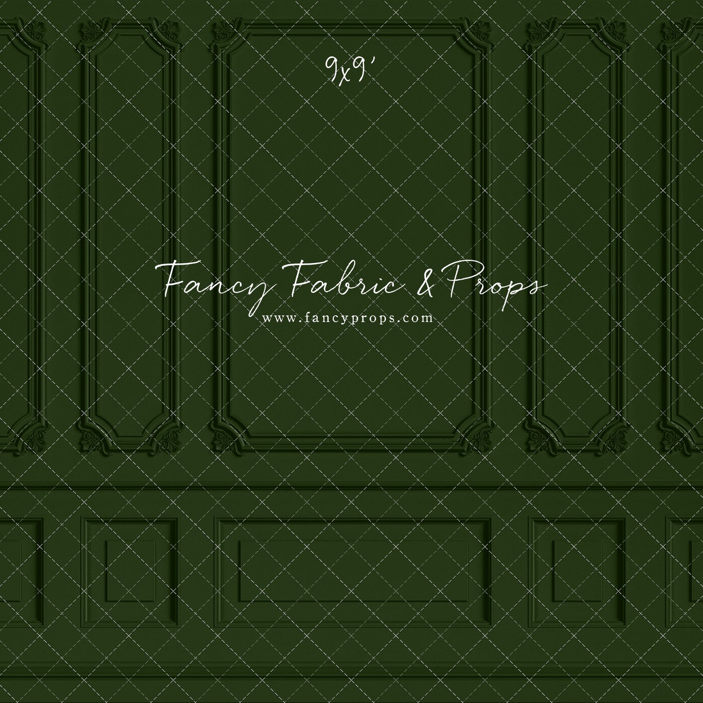 Classic Evergreen Wainscoting Wall - With Sweep Option