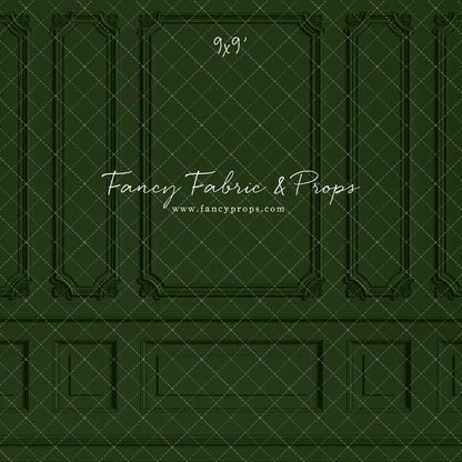 Classic Evergreen Wainscoting Wall - With Sweep Option