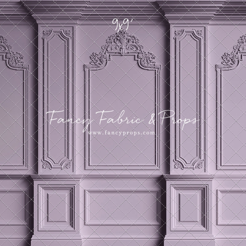 Classic Purple Victorian Wall - With Sweep Option