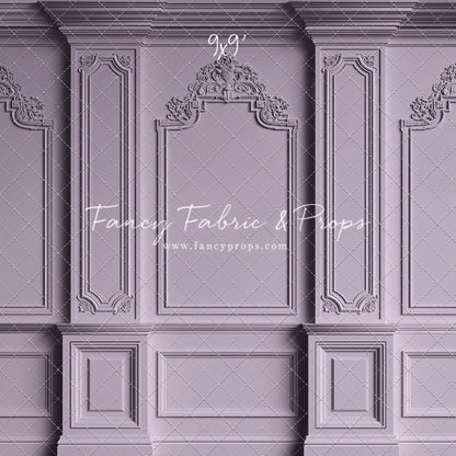 Classic Purple Victorian Wall - With Sweep Option
