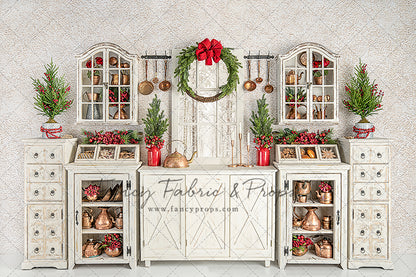 Antique Holiday Kitchen