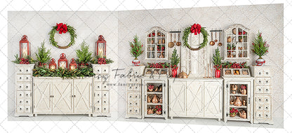 Antique Holiday Kitchen 2pc Room