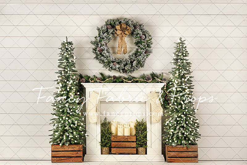 Blissful Shiplap Mantle
