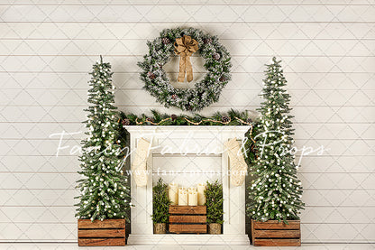 Blissful Shiplap Mantle