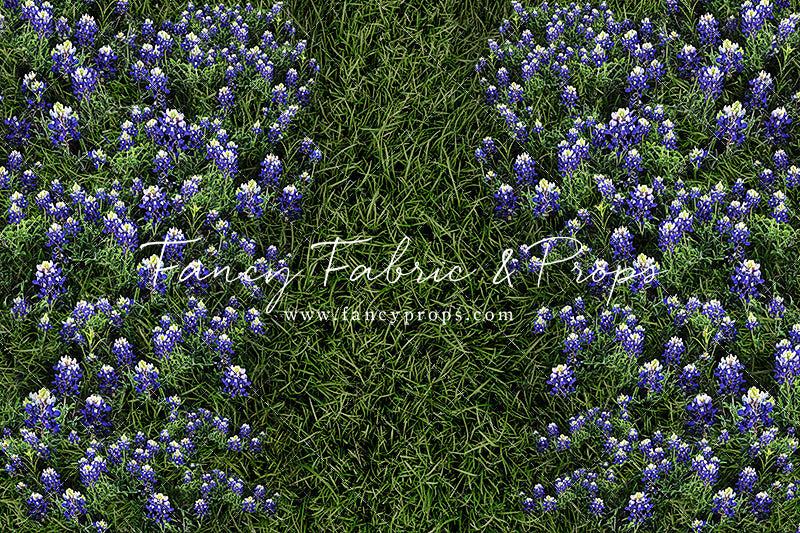 Bluebonnet Grass Mat Floor