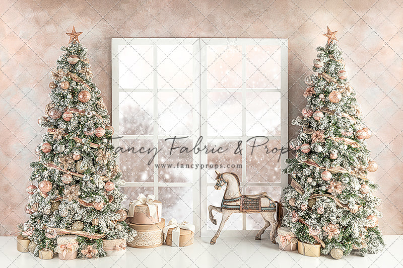 Blushing Carousel Christmas