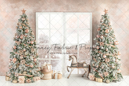 Blushing Carousel Christmas