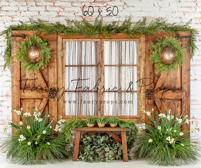 Botanical Fern Window