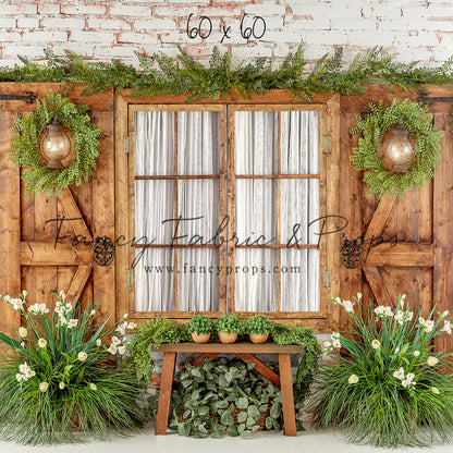 Botanical Fern Window