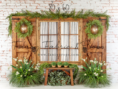 Botanical Fern Window