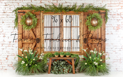 Botanical Fern Window