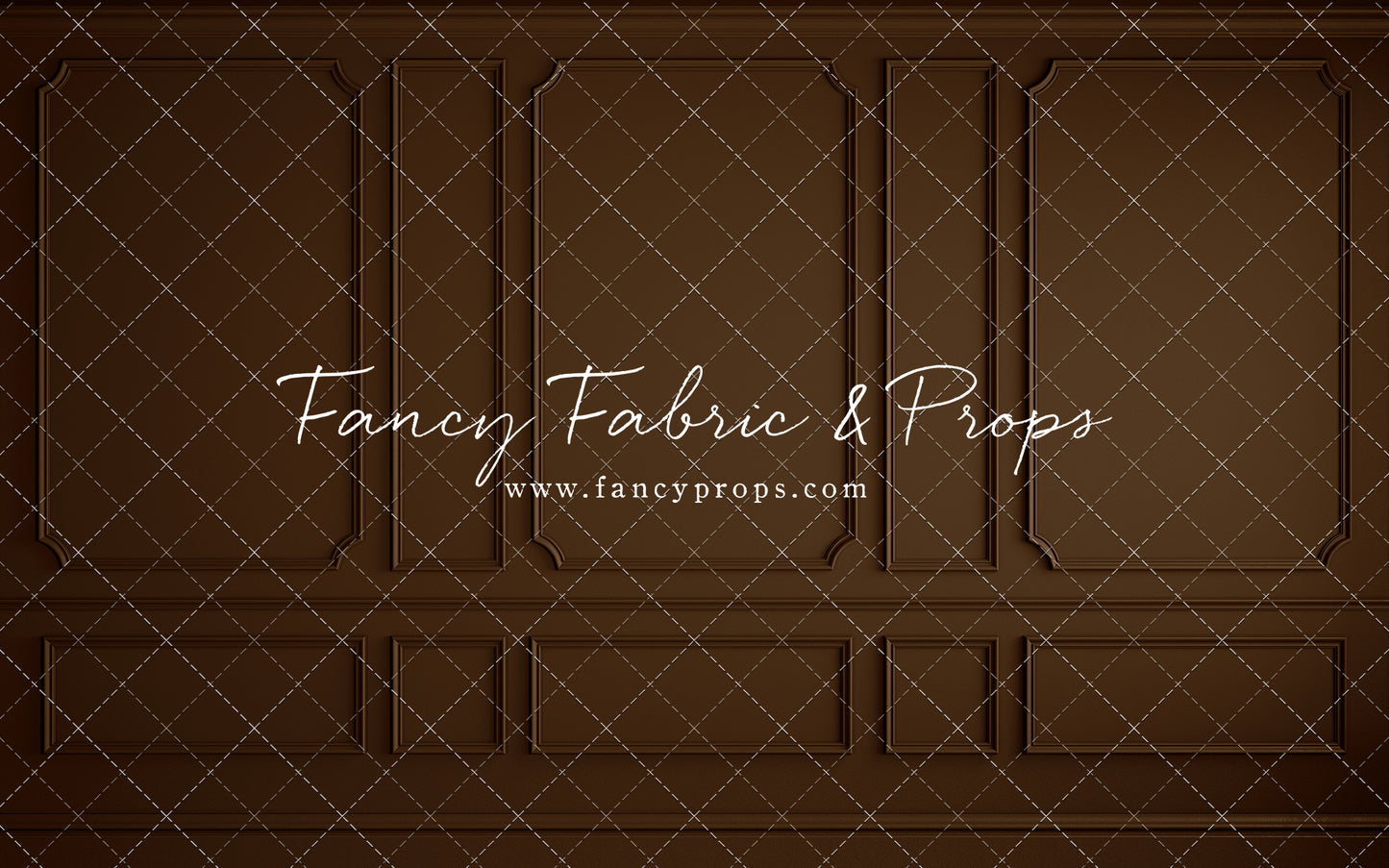 Brown Wainscoting Wall