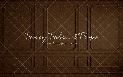 Brown Wainscoting Wall