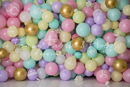 Bunny’s Basket Balloon Wall