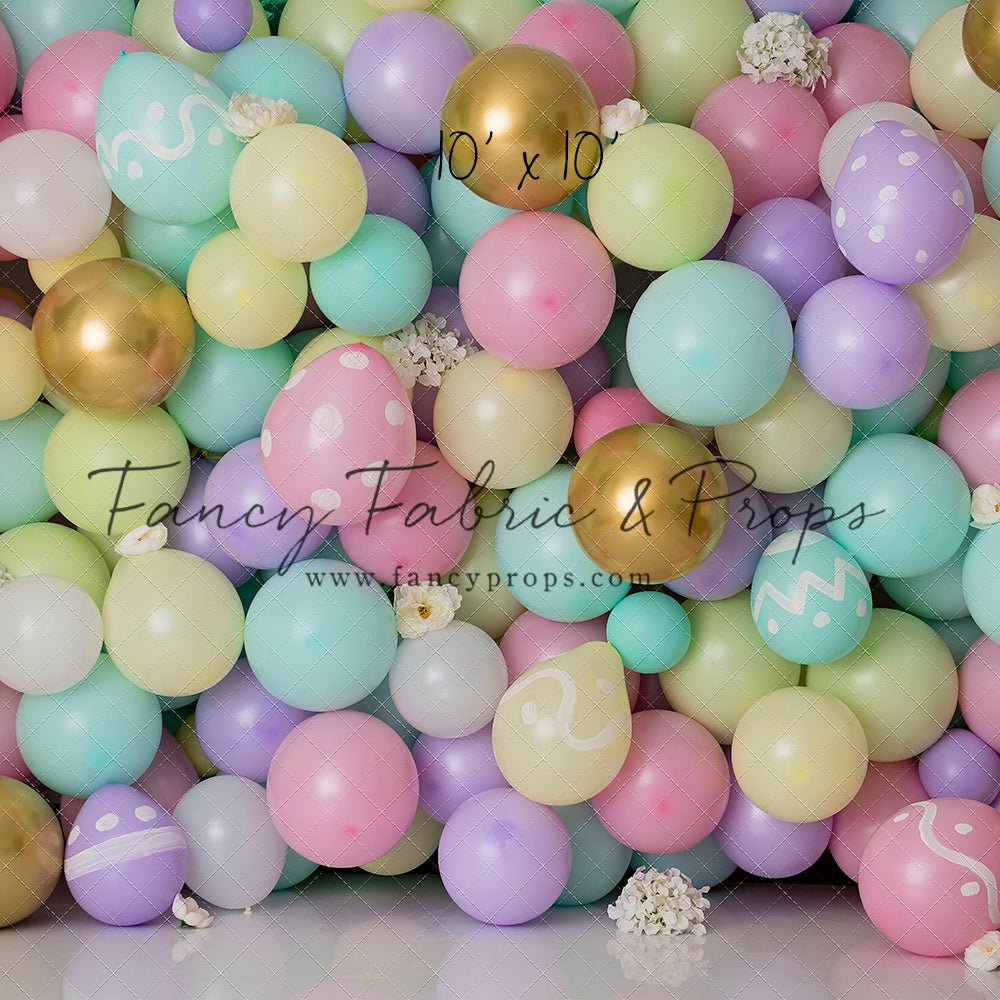 Bunny’s Basket Balloon Wall