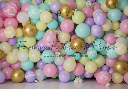 Bunny’s Basket Balloon Wall