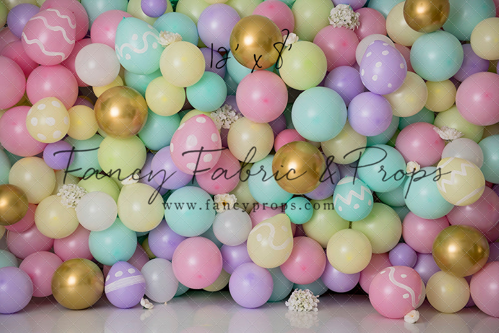 Bunny’s Basket Balloon Wall