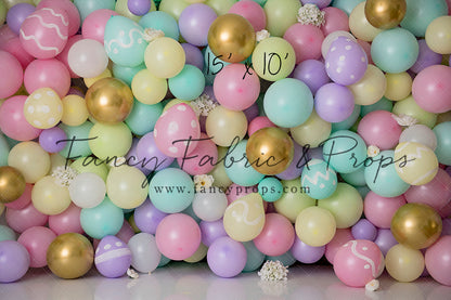 Bunny’s Basket Balloon Wall