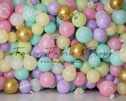 Bunny’s Basket Balloon Wall