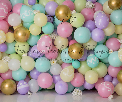 Bunny’s Basket Balloon Wall