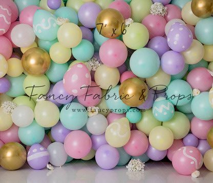 Bunny’s Basket Balloon Wall